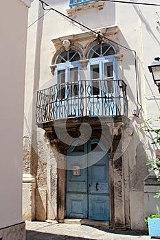 Historic architecture of Piran, Slovenia.