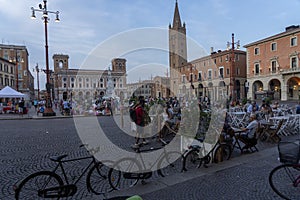 Historic square of Forli, Emilia Romagna