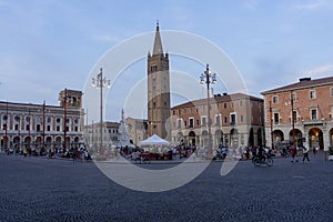 Historic square of Forli, Emilia Romagna