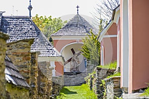 Historic baroque calvary