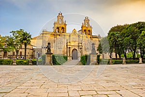 Historic Basilica de Santa Maria de los Reales Alcazares in Ubeda photo