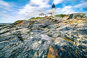 Historic Beavertail Lighthouse jamestown rhode island