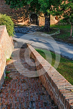 Historic Belgrade Fortress in Kalemegdan park in Belgrade, capital of Serbia