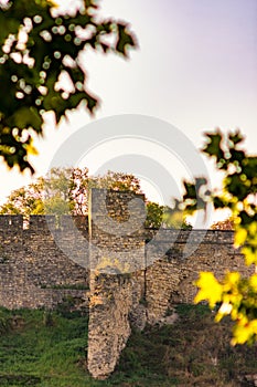 Historic Belgrade Fortress in Kalemegdan park in Belgrade, capital of Serbia