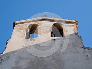 Historic Bell Tower in Croatia Island