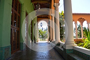 Historic Biltmore Hotel walkway