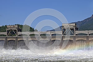 Historic Bonneville Dam photo