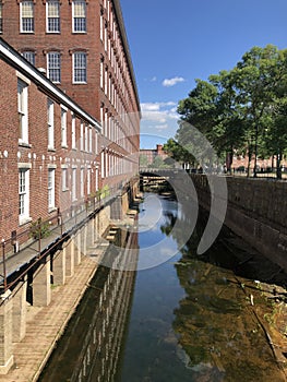 Historic Boott Mills, Lowell Massachusetts