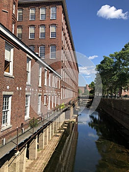 Historic Boott Mills, Lowell Massachusetts