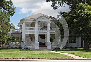 Historic Booty McAden House in Georgetown, Texas