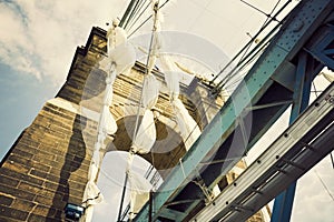 Historic bridge in Cincinnati