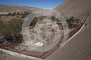 Historic Cemetery in the Atacama Desert