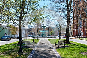 Historic Broadway Fountain in Madison, Indiana