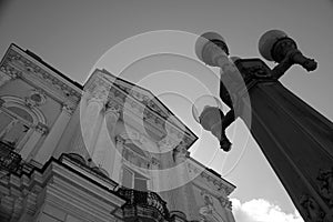 Historic building in the center of Manaus