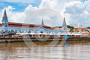 City Market of Belem on River Guama, Para, Brazil photo