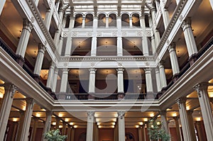 Historic Building Courtyard in Saint Paul