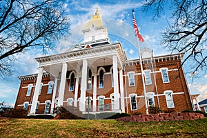 Historic building in Dahlonega, Georgia