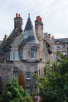 Historic building in Dean Village, Edinburgh