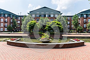 Historic Building in Downtown Frederick Maryland in the Corroll