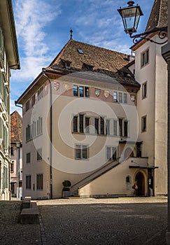 Historic Building Facade in Rapperswil