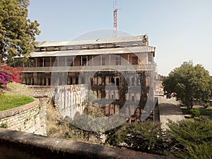 A historic building in fort jhansi uttar pradesh