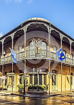 Historic building in the French Quarter