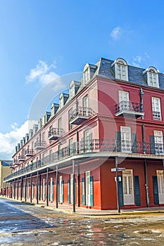 Historic building in the French Quarter