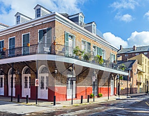 Historic building in the French Quarter