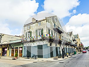 Historic building in the French Quarter