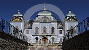 Historic building of Halic castle, accommodation, Slovakia