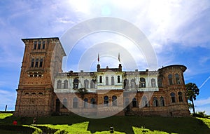 Historic building of Kellie`s Castle.The unfinished, ruined mansion, was built in