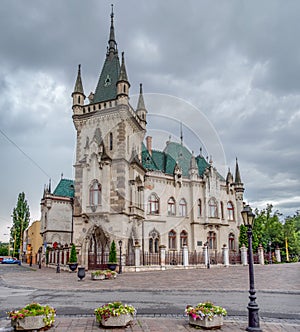 Jakab Palace - Historic Monument in Kosice, Slovakia. Very beautiful, ancient, ancient building in the style of the guitar. The bu
