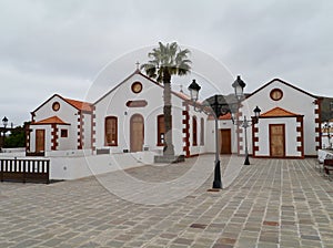 Historic building in La Ampuyenta on the island Fuerteventura