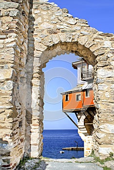 Historic building located on Mount Athos