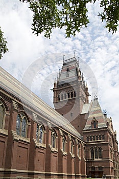 Historic building Memorial Hall in Harvard