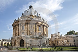 The historic building is part of Oxford University Library.