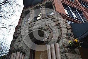 Historic Building at Pioneer Square, Seattle, Washington