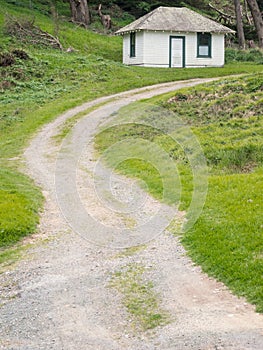 Historic building, Point Reyes, California