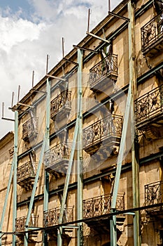 Historic Building Restoration in Salamanca, Spain