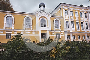 Historic building in the Russian city of Penza, which belongs to the Russian Orthodox Church diocese