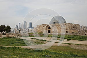 Umayyad Palace, Amman citadel, Jordan photo