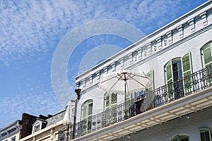 Historic Building on Dumaine Street in the French Quarter