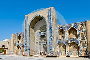 Historic building in Uzbekistan photo