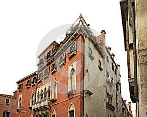 Historic building in Venice. Veneto. Italy