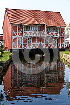 Historic building in Wismar in Germany