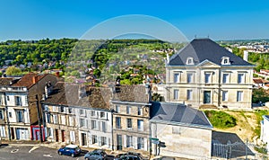 Historic buildings in Angouleme, France