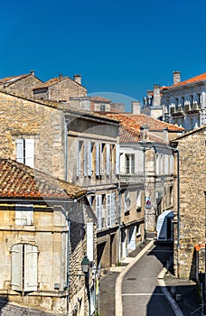 Historic buildings in Angouleme, France