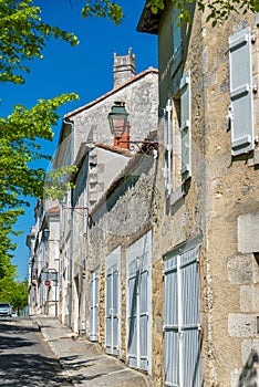 Historic buildings in Angouleme, France