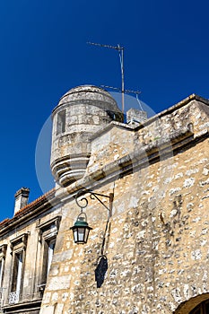 Historic buildings in Angouleme, France