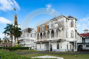 Historic Buildings around Georgetown, Guyana